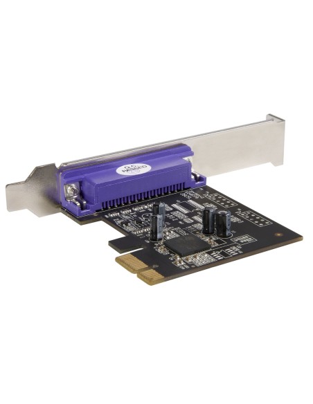 StarTech.com Adaptador Tarjeta PCI-Express PCIe Paralelo de 1 Puerto DB25 IEEE1284 - SPP EPP ECP