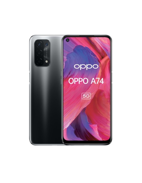 OPPO A74 5G 16,5 cm (6.5") ColorOS 11.1 USB Tipo C 6 GB 128 GB 5000 mAh Negro