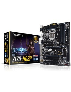 Gigabyte GA-Z170-HD3P (rev. 1.0) Intel® Z170 LGA 1151 (Zócalo H4) ATX