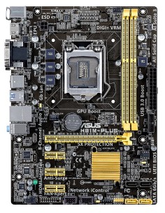ASUS H81M-PLUS Intel® H81 LGA 1150 (Zócalo H3) micro ATX
