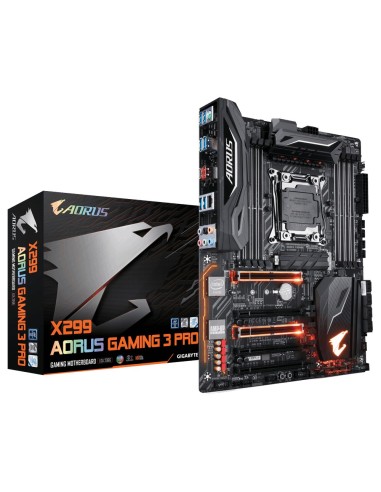 Gigabyte X299 AORUS Gaming 3 Pro Intel® X299 LGA 2066 (Socket R4) ATX