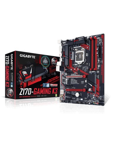 Gigabyte GA-Z170-Gaming K3-EU (rev. 1.0) Intel® Z170 LGA 1151 (Zócalo H4) ATX