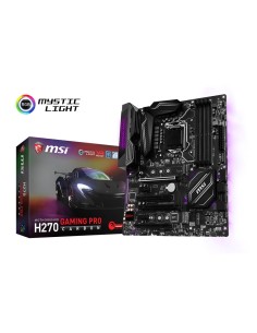 MSI H270 GAMING PRO CARBON Intel® H270 LGA 1151 (Zócalo H4) ATX