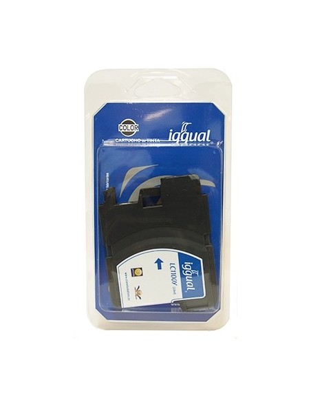 iggual Cartucho Reciclado Brother LC1100Y Amarillo