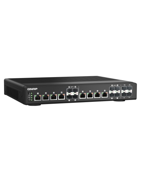 QNAP QSW-IM1200-8C switch Gestionado L2 Ninguno Negro