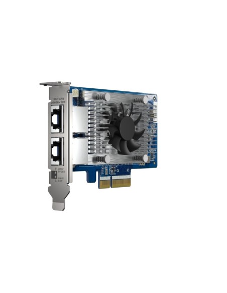 QNAP QXG-10G2T-X710 adaptador y tarjeta de red Interno Ethernet 1000 Mbit s
