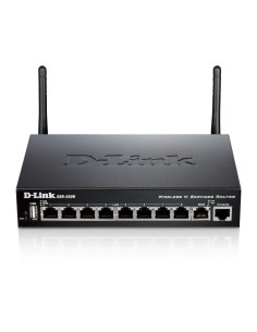 D-Link DSR-250N router inalámbrico Gigabit Ethernet Banda única (2,4 GHz) Negro