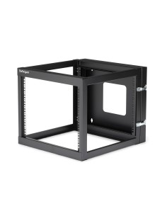 StarTech.com Rack de Acero de Marco Abierto de Pared 8U 22in Pulgadas de Profundidad con Bisagra