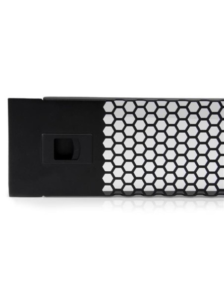 StarTech.com Panel Ciego Abisagrado de Relleno con 2U para Armario Rack - Panel de Ventilación