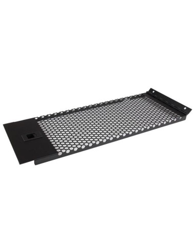 StarTech.com Panel Ciego Ventilado 4U con Bisagra - Panel de Relleno para Rack
