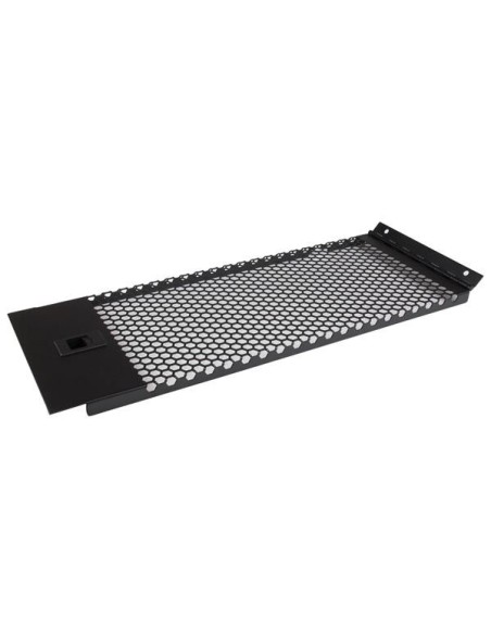 StarTech.com Panel Ciego Ventilado 4U con Bisagra - Panel de Relleno para Rack