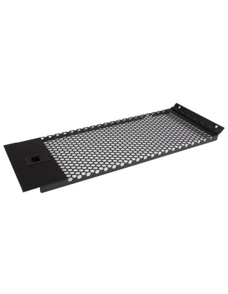 StarTech.com Panel Ciego Ventilado 4U con Bisagra - Panel de Relleno para Rack