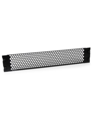 StarTech.com Panel Ciego de Relleno 2U para Armario Rack - Panel de Ventilación de Instalación sin Herramientas