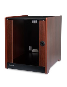 StarTech.com Rack Armario de Servidores de 12U Rodamientos y Acabados de Madera