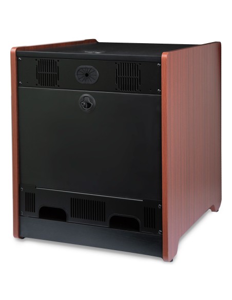 StarTech.com Rack Armario de Servidores de 12U Rodamientos y Acabados de Madera