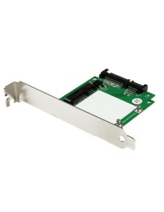 StarTech.com Adaptador SATA a mSATA con Brackets de Perfil Bajo y Completo - Tarjeta Conversora de SATA a Mini SATA