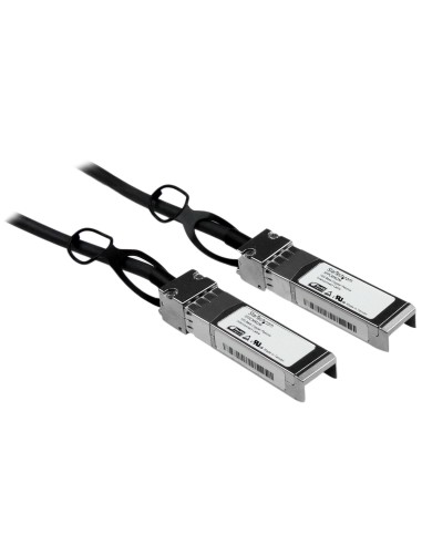 StarTech.com Cable de 2m SFP+ Direct-Attach Twinax Pasivo Ethernet de 10 Gigabits Compatible con Cisco SFP-H10GB-CU2M - 10 GbE -