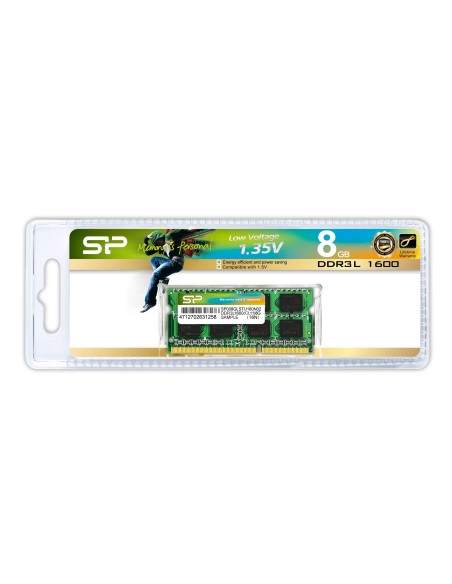 Silicon Power 8GB DDR3L SO-DIMM módulo de memoria 1 x 8 GB 1600 MHz