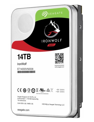 Seagate IronWolf 3.5" 14000 GB Serial ATA III
