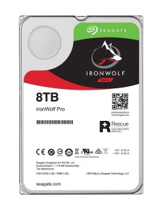 Seagate IronWolf Pro ST8000NE001 disco duro interno 3.5" 8000 GB Serial ATA III
