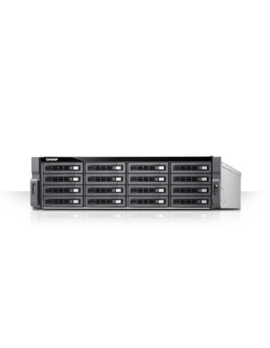 QNAP TDS-16489U Ethernet Bastidor (3U) Negro, Gris NAS