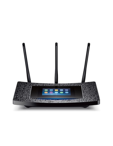 TP-LINK AC 1900 router inalámbrico Doble banda (2,4 GHz   5 GHz) Gigabit Ethernet Negro