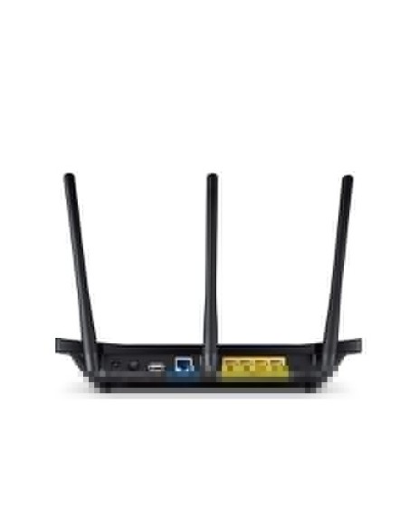 TP-LINK AC 1900 router inalámbrico Doble banda (2,4 GHz   5 GHz) Gigabit Ethernet Negro