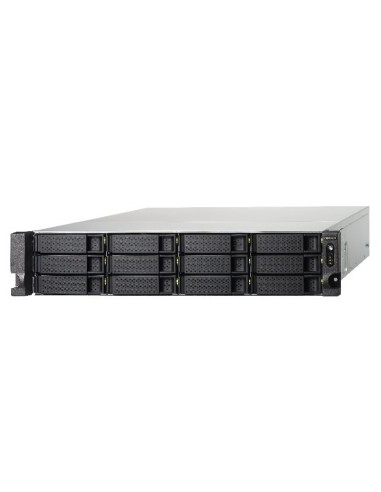 QNAP TS-1263U-RP Ethernet Bastidor (2U) Negro, Metálico NAS