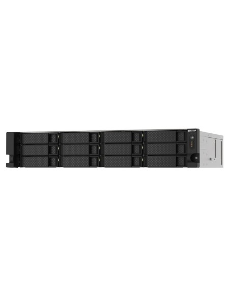 QNAP TS-1273AU-RP-8G servidor de almacenamiento NAS Bastidor (2U) Ethernet Negro, Gris V1500B