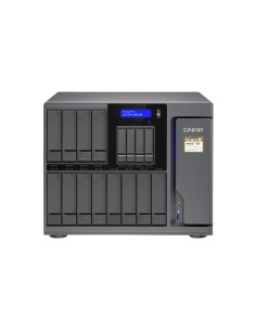 QNAP TS-1677X Ethernet Torre Negro NAS