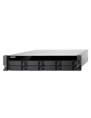 QNAP TS-853BU Ethernet Bastidor (2U) Negro NAS