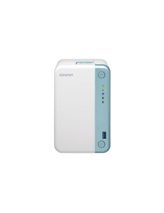 QNAP TS-251D NAS Torre Ethernet Blanco J4005