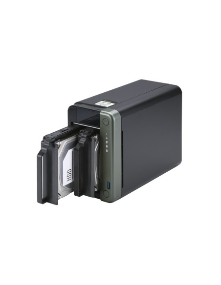 QNAP TS-253D NAS Torre Ethernet Negro J4125