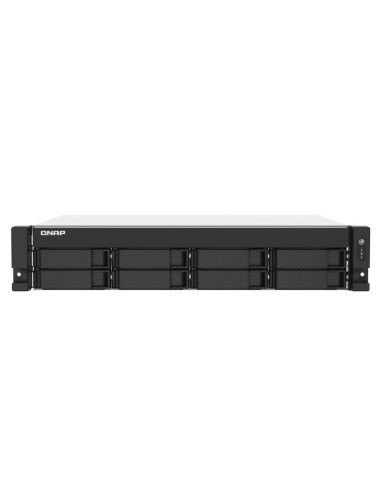 QNAP TS-873AU-RP-4G servidor de almacenamiento NAS Bastidor (2U) Ethernet Negro, Gris V1500B