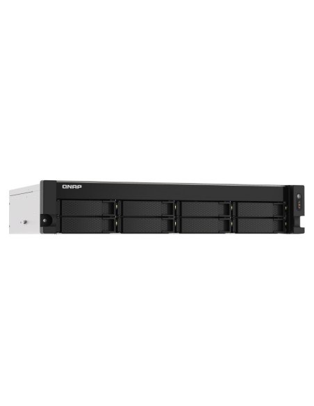 QNAP TS-873AU-RP-4G servidor de almacenamiento NAS Bastidor (2U) Ethernet Negro, Gris V1500B