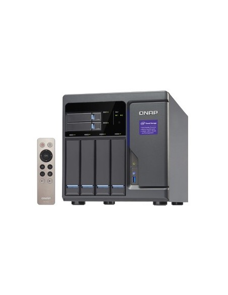 QNAP TVS-682 Ethernet Torre Negro NAS
