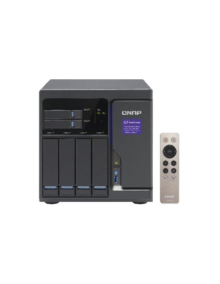 QNAP TVS-682 Ethernet Torre Negro NAS