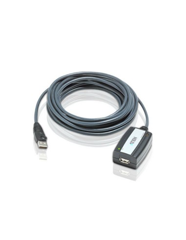 ATEN Cable extensor USB 2.0 de 5 m (soporta conexión en cadena hasta 25 m)