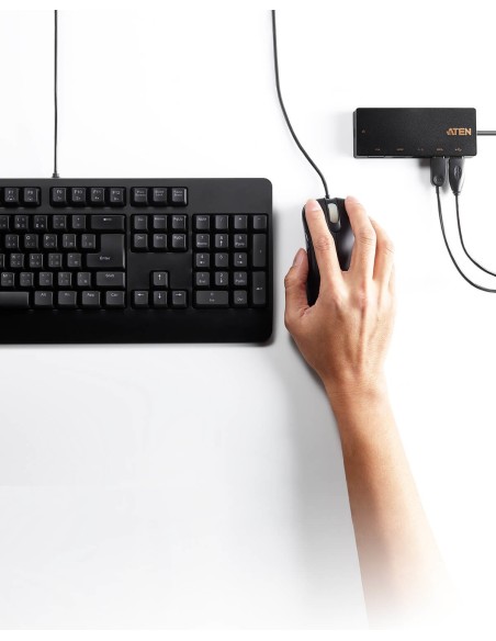 ATEN UH3236 USB 3.2 Gen 2 (3.1 Gen 2) Type-A 1500 Mbit s Negro