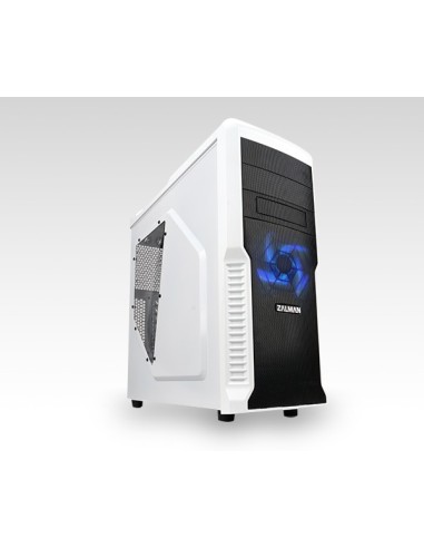 Zalman Z9 Neo White Midi-Tower Blanco - Caja de Ordenador (Midi-Tower, PC,  Blanco, ATX,Micro