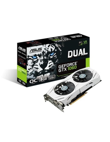 ASUS DUAL-GTX1060-O3G NVIDIA GeForce GTX 1060 3 GB GDDR5