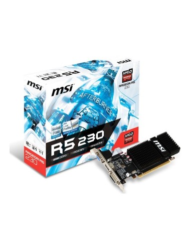 MSI R5 230 2GD3H LP AMD Radeon R5 230 2 GB GDDR3