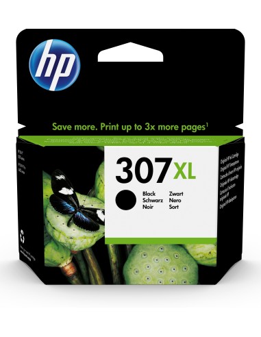 HP 307XL cartucho de tinta 1 pieza(s) Original Alto rendimiento (XL) Negro
