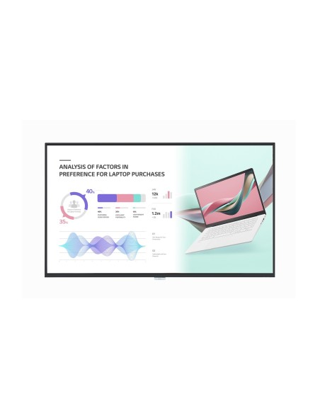 LG 43UH5J-H pantalla para PC 109,2 cm (43") 3840 x 2160 Pixeles 4K Ultra HD Negro