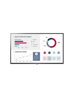 LG 43UL3G-B pantalla de señalización Pantalla plana para señalización digital 109,2 cm (43") IPS 4K Ultra HD Negro Web OS