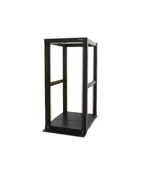 StarTech.com Armario Bastidor de Marco Abierto con Profundidad Ajustable para Rack de Servidores - 4 Columnas 25U