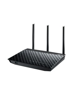 ASUS RT-N18U router inalámbrico Banda única (2,4 GHz) Gigabit Ethernet Negro