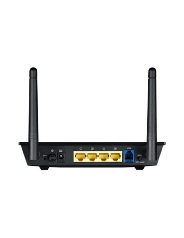 ASUS DSL-N12E C1 router inalámbrico Ethernet rápido Negro