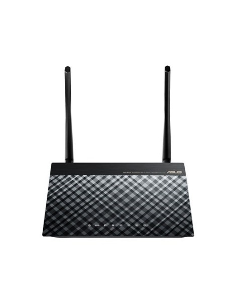 ASUS DSL-N12E C1 router inalámbrico Ethernet rápido Negro