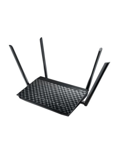 ASUS DSL-AC52U router inalámbrico Doble banda (2,4 GHz   5 GHz) Gigabit Ethernet 3G 4G Negro